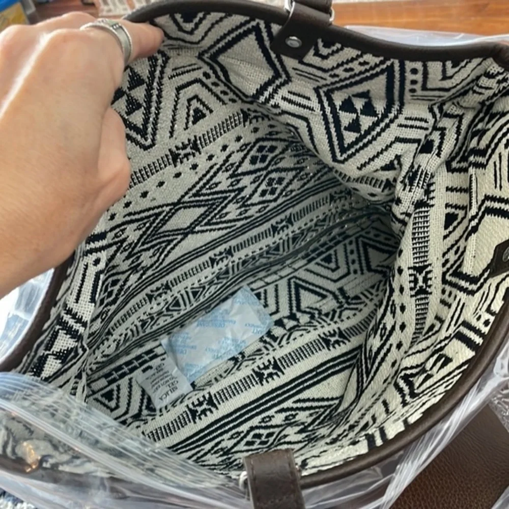 Thirty-one reversible tote bag purse faux vegan leather - Picture 5 of 5